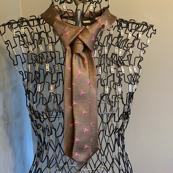 ⭐️ 3/$15: Breast Cancer Awareness Striaght Tie - Picture 1 of 6